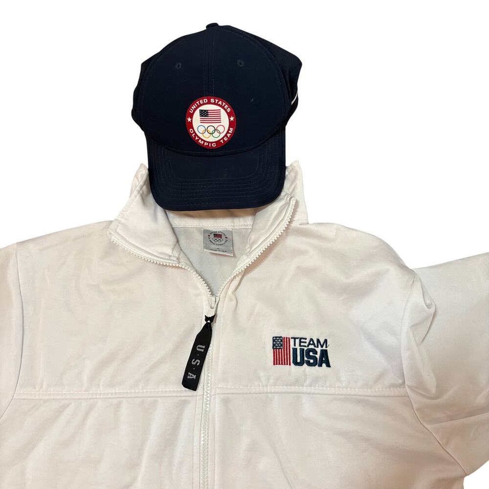 Team USA Olympic Jacket 🇺🇸 Made in USA Medium